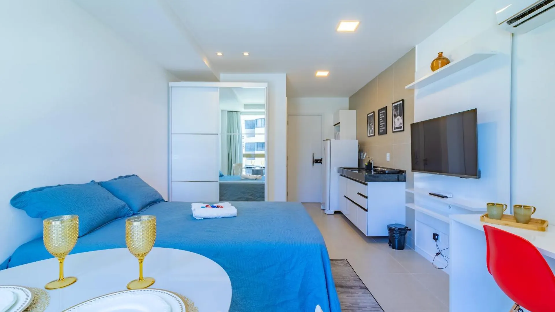 Apartment Flat Em Boa Viagem - Rooftop 470 - Aprt 305 Recife